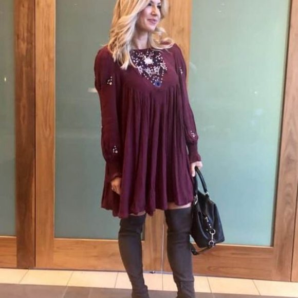 Free People | Mohave Embroidered Woven Mini Dress - Picture 10 of 10